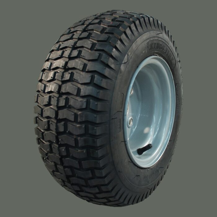 luchtband + wiel 20x10.00-8 V-3502 4PR + 7.00Bx8H2 ET0 60/100/4 A4 staal grijs