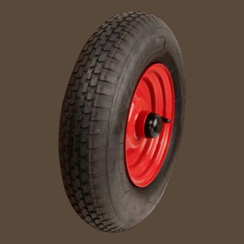 luchtband + wiel 4.80/4.00-8 V-6635 4PR + 2.50x8H2 ET-8 NL88 staal rood