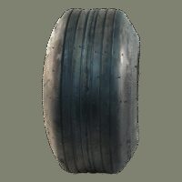 luchtband + wiel 16x6.50-8 V-3503 4PR + 5.50x8H2 ET0 60/100/4 staal grijs - Afbeelding 2