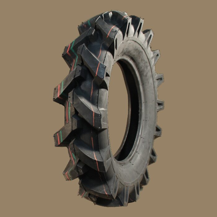 luchtband + wiel 5.00-12 V-8509 4PR + 4.00Bx12H2 ET0 60/100/4 staal grijs rechts - Afbeelding 2