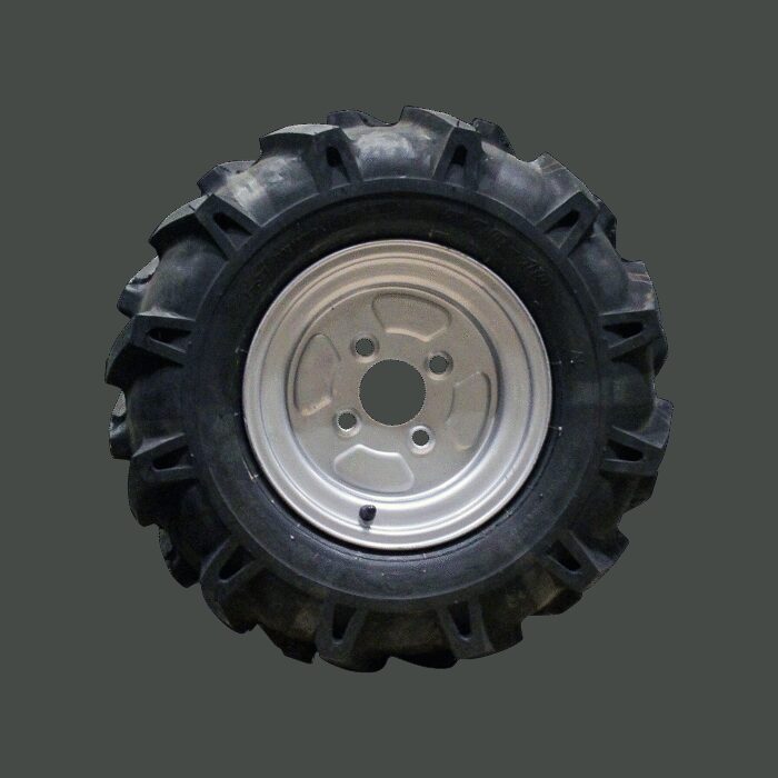 luchtband + wiel 5.00-10 V-8803 4PR + 3.50Bx10H2 ET0 60/100/4 60 A3 staal grijs links - Afbeelding 2