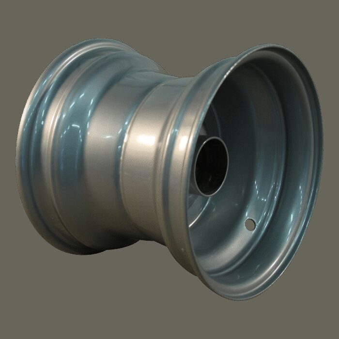 luchtband + wiel 18x9.50-8 HF-255 4PR + 7.00Ax8H2 ET0 NL90 A3 staal grijs links - Afbeelding 3