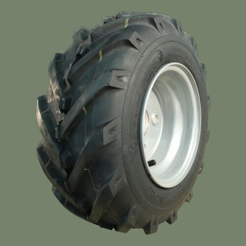 luchtband + wiel 16x6.50-8 V-8501 4PR + 5.50x8H2 ET0 60/100/4 64 A4 staal grijs rechts
