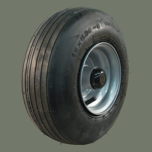 luchtband + wiel 15x6.00-6 V-3503 4PR + 4.50Ax6 ET0 NL88 65 A3 staal grijs