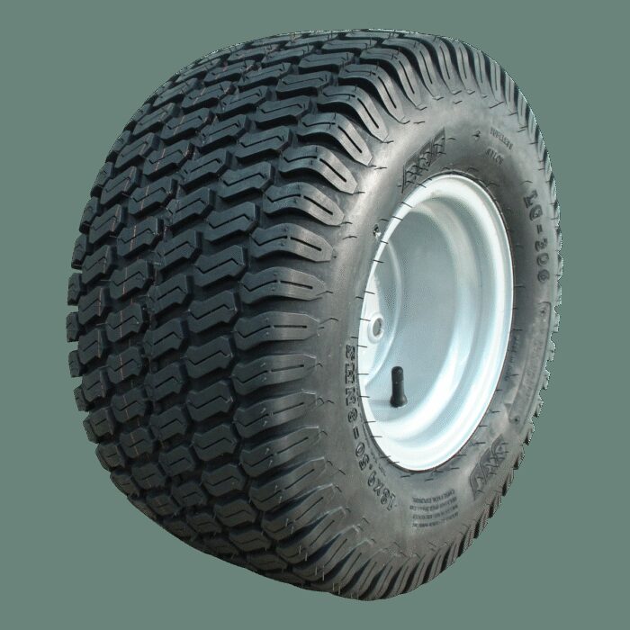 luchtband + wiel 20x10.00-8 LG-306 6PR + 7.00Bx8H2 ET0 60/100/4 A3 staal grijs