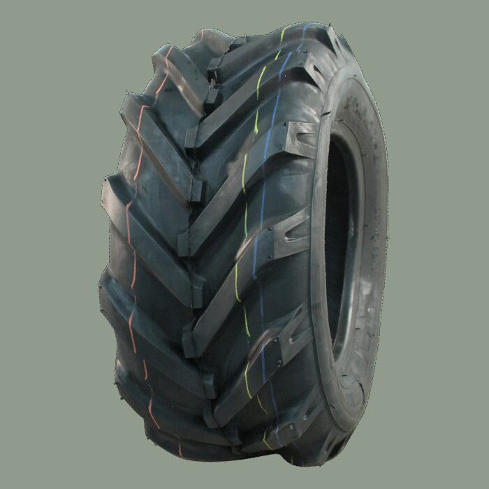 luchtband + wiel 16x6.50-8 V-8501 4PR + 5.50Ax8H2 ET0 NL90 64 A4 staal grijs - Afbeelding 2