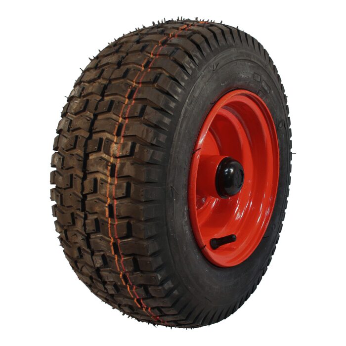 luchtband + wiel 16x6.50-8 V-3502 4PR + 2.50Ax8H2 ET-17 NL88 staal rood