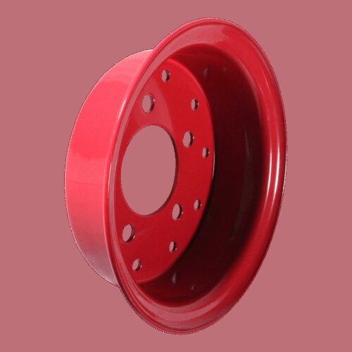 wielbodem 5.50F-10 ET0 94/140/5 staal rood