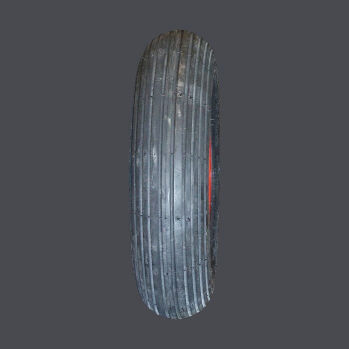 luchtband + wiel 4.80/4.00-8 S-2202 2PR + 2.50Ax8 NL75 45 A3 kunststof rood - Afbeelding 3