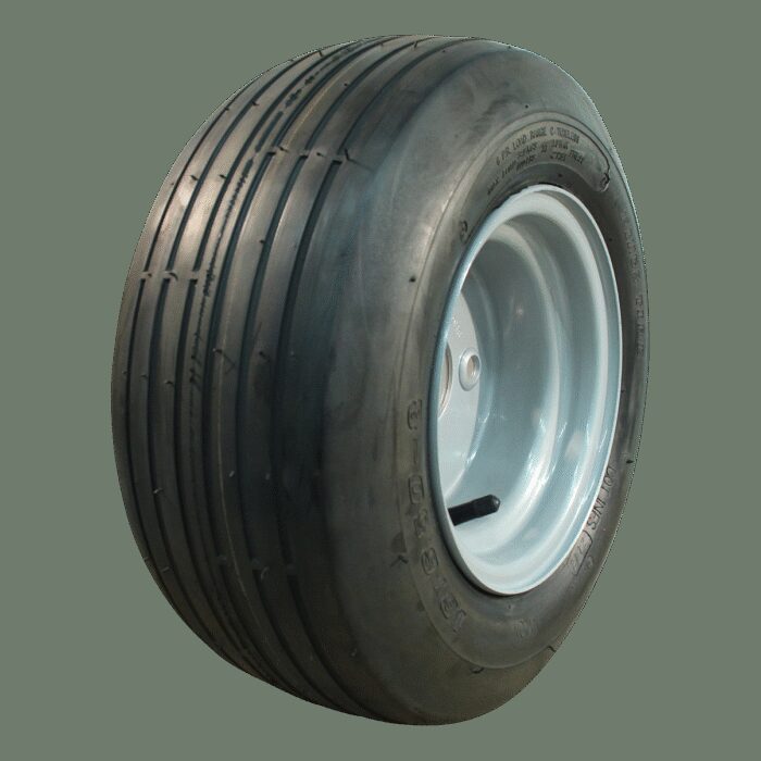 luchtband + wiel 16x6.50-8 V-3503 4PR + 5.50x8H2 ET0 60/100/4 staal grijs