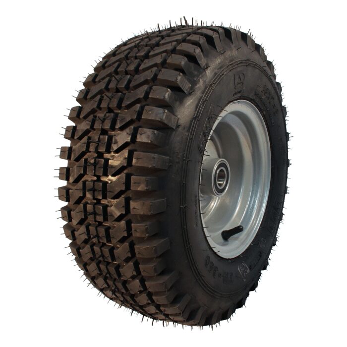 luchtband + wiel 18x7.00-8 TR-360 6PR 5.50Ax8H2 ET0 NL90 76 A6 staal grijs