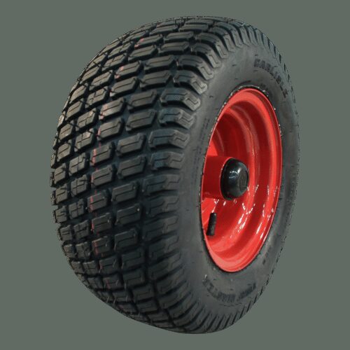 luchtband + wiel 16x7.50-8 (190/55-8) Turf Master 4PR + 5.50Bx8H2 ET0 NL110 67 A4 staal rood