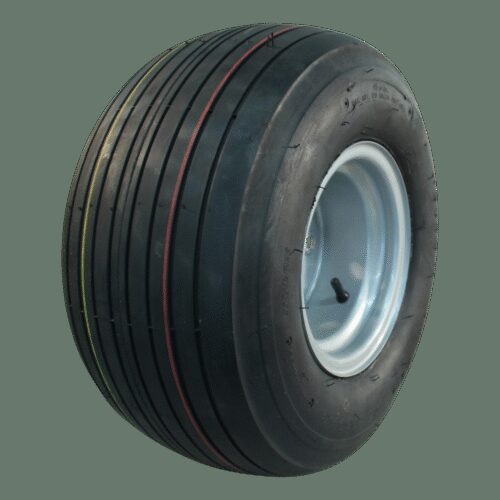 luchtband + wiel 18x9.50-8 HF-217 4PR + 7.00Bx8H2 ET0 60/100/4 A3 staal grijs