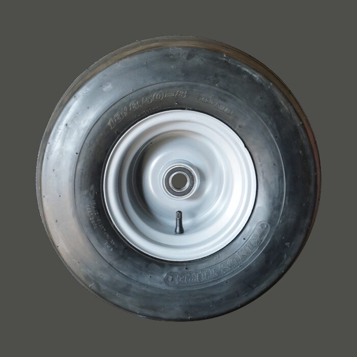 luchtband + wiel 18x8.50-8 V-3503 4PR + 7.00Ax8H2 ET0 NL90 A3 staal grijs - Afbeelding 7