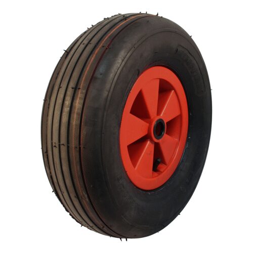 luchtband + wiel 16x6.50-8 V-3503 4PR + 2.50Ax8 rollager Ø20 NL88 kunststof rood