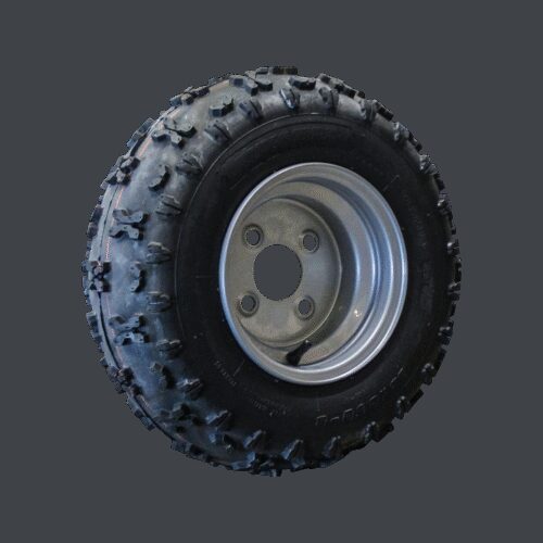 luchtband + wiel 16x6.50-8 V-8505 2PR + 5.50x8H2 ET0 60/100/4 50 A6 staal grijs