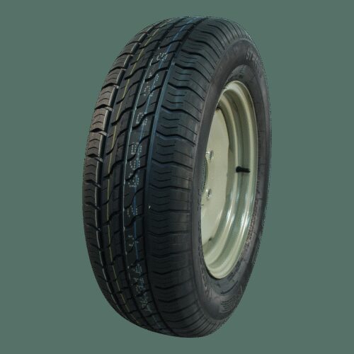 luchtband + wiel 195/70 R14 XL Kargomax ST-4000 M+S + 5Jx14H2 ET0 94/140/5 96 N staal grijs