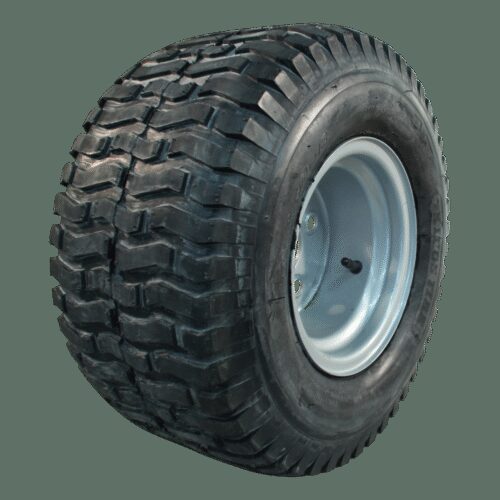 luchtband + wiel 18x8.50-8 V-3501 6PR + 7.00Bx8H2 ET0 60/100/4 A3 staal grijs