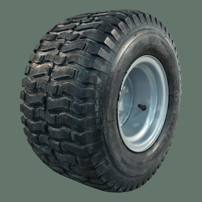 luchtband + wiel 18x8.50-8 V-3501 6PR + 7.00Bx8H2 ET0 60/100/4 A3 staal grijs