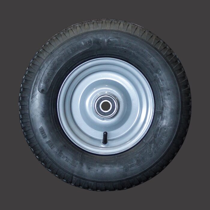 luchtband + wiel 4.80/4.00-8 V-6635 4PR + 2.50Ax8H2 ET0 NL90 staal grijs - Afbeelding 3
