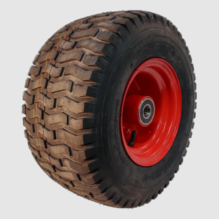 luchtband + wiel 18x8.50-8 V-3501 4PR 7.00Bx8H2 ET0 NL150 A3 staal rood