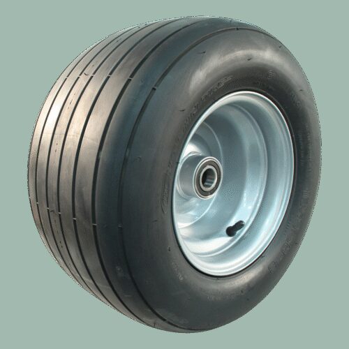 luchtband + wiel 16x9.50-8 C-737 6PR + 7.00Ax8H2 ET0 NL90 staal grijs