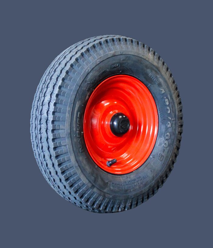 luchtband + wiel 4.80/4.00-8 S-6003 6PR + 2.50Ax8H2 ET-17 NL88 71 M staal rood