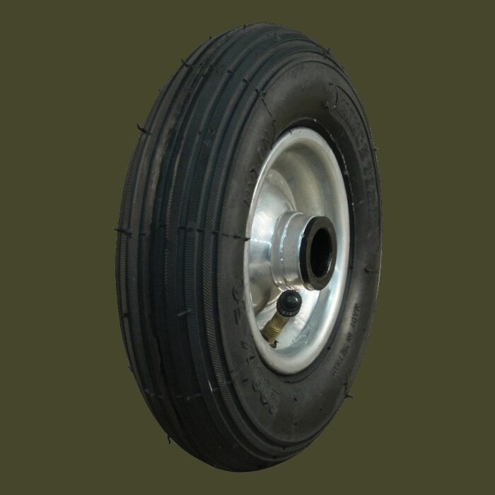 luchtband + wiel 200x50 V-5501 2PR + 1.25x3.8  (200x50) ET0 NL60 staal grijs