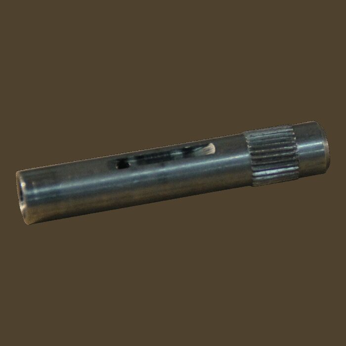 recht portierscharnier met pen met smeernippel 40 x 80mm scharnierblad blank - Afbeelding 3