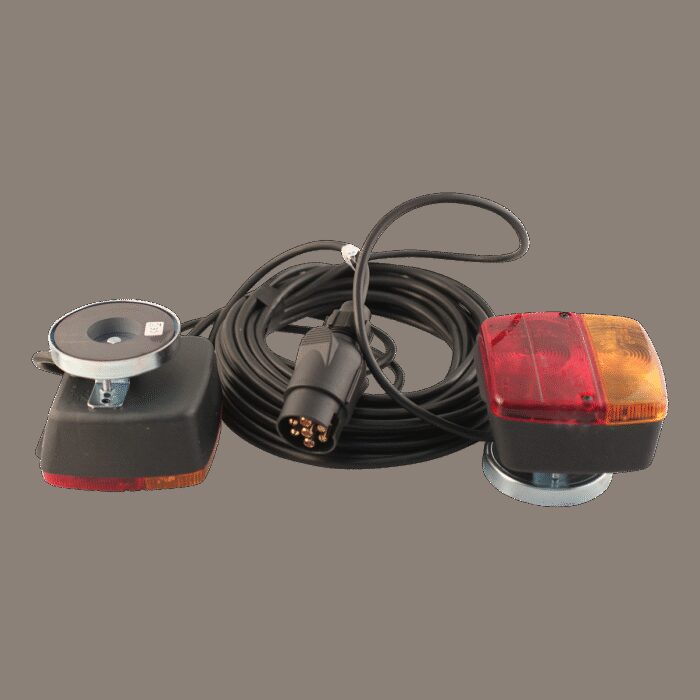 verlichtingsset met magneten stekker 7-polig 2500mm / 7500mm