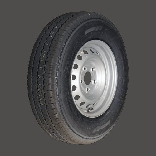 luchtband + wiel 195 R14C Maxmiler Pro 8PR + 5½Jx14H2 ET30 66,5/112/5 106/104 R staal grijs