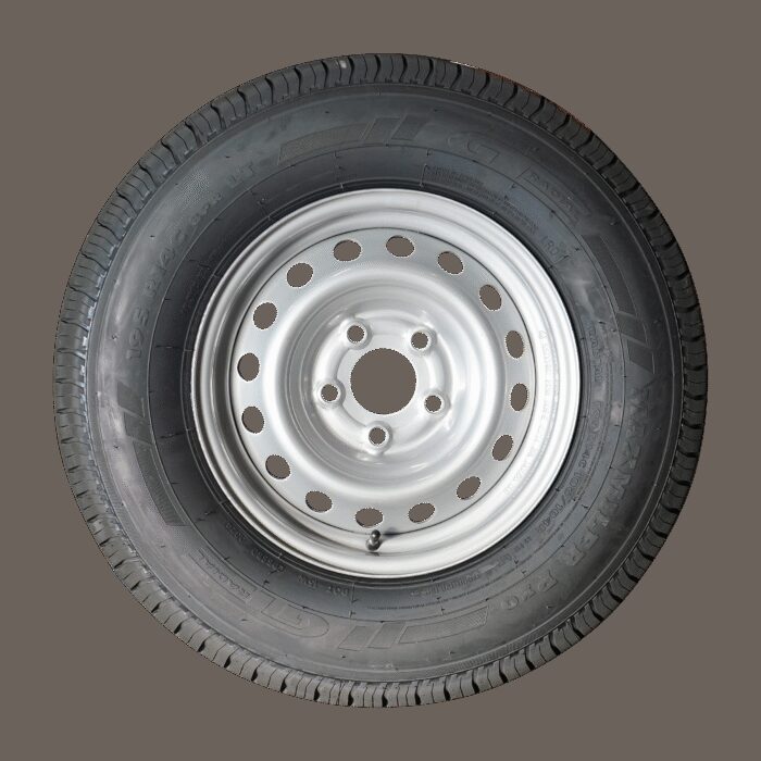luchtband + wiel 195 R14C Maxmiler Pro 8PR + 5½Jx14H2 ET30 66,5/112/5 106/104 R staal grijs - Afbeelding 3