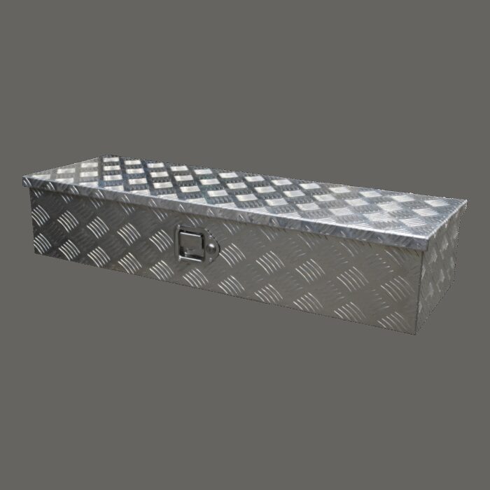 gereedschapskist aluminium 950x320x190mm kofferslot