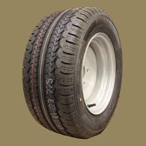 luchtband + wiel 225/55 R12 KR-33A HS "E" M+S 10PR + 7.00Ix12H2 ET10 66,5/112/5 112 N staal grijs