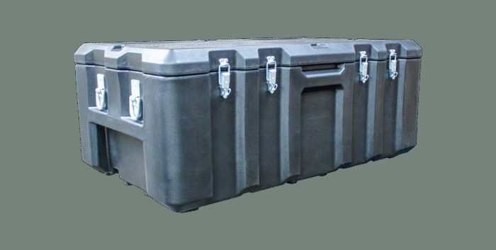gereedschapskist kunststof 1000x600x400mm zwart geen