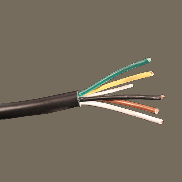 verlichtingskabel 5x1,5mm² 50 meter per rol