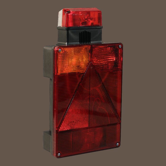 achterlicht Radex serie 6801 links, centrale stekkeraansluiting 5-polig