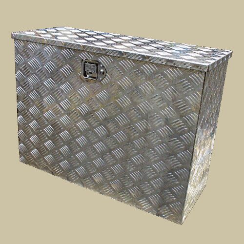 gereedschapskist aluminium 840x350x620mm kofferslot