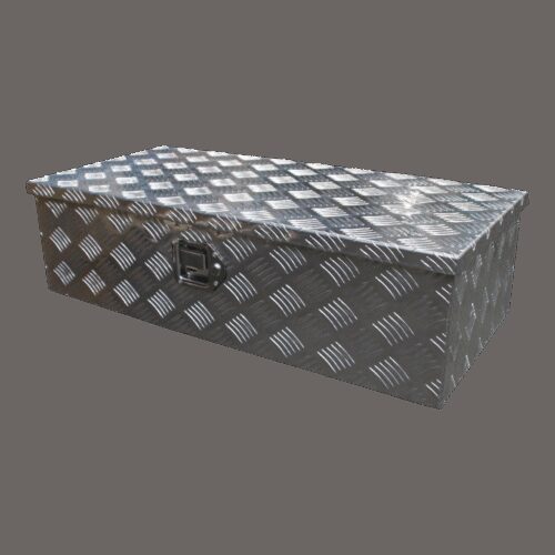 gereedschapskist aluminium 850x400x230mm kofferslot
