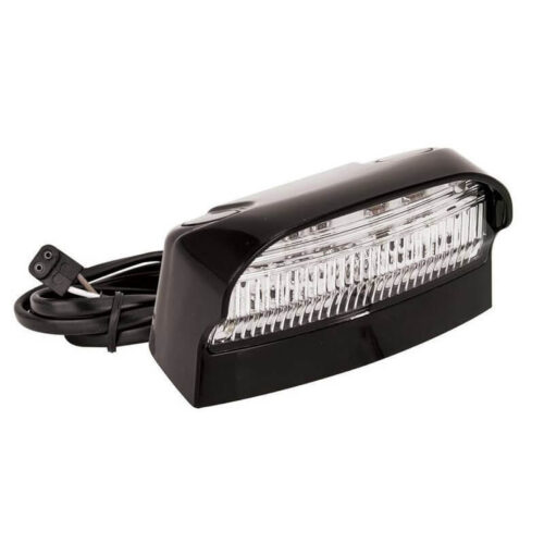 kentekenlamp LED 12/24 V 70 x 42 x 40mm 1000mm 1P-connector LED Autolamps  IP67 CE, ECE-R10 / R4 wit