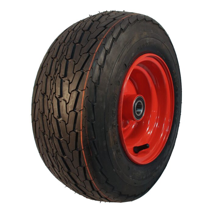 luchtband + wiel 16.5x6.5-8 KT-705 6PR + 5.50Bx8H2 ET0 NL100 73 M staal, rood,