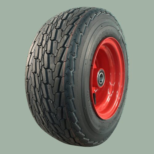 luchtband + wiel 16.5x6.5-8 KT-705 6PR + 5.50Bx8H2 ET0 NL100 73 M staal rood