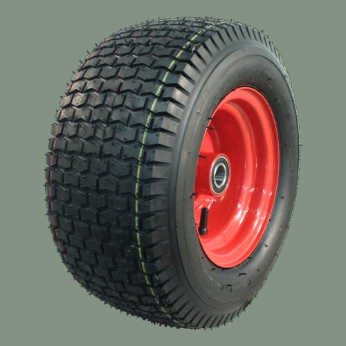 luchtband + wiel 16x7.50-8 HF-224 4PR + 5.50Bx8H2 ET0 NL100 A3 staal rood